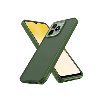 Newface Realme C53 Kılıf Elegant Kapak - Yeşil