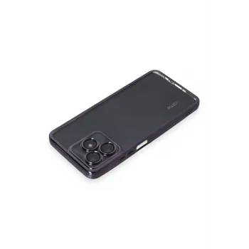 Newface Realme C53 Kılıf Razer Lensli Silikon - Mor