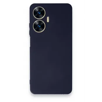 Newface Realme C55 Kılıf First Silikon - Lacivert