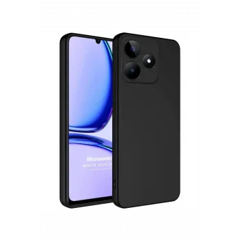 Newface Realme C61 Kılıf First Silikon - Siyah