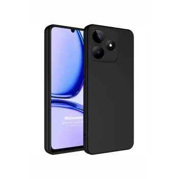 Newface Realme C61 Kılıf First Silikon - Siyah