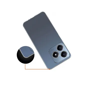 Newface Realme C61 Kılıf Lüx Şeffaf Silikon