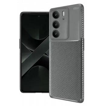 Newface Realme C75 4G Auto Focus Karbon Kapak - Gri