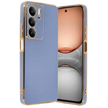 Newface Realme C75 4G Kılıf Volet Silikon - Mavi