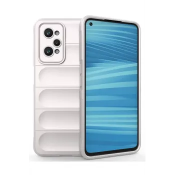 Newface Realme GT2 5G Kılıf Optimum Silikon - Krem