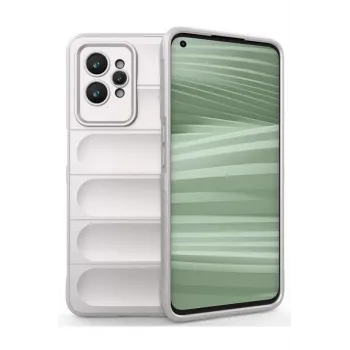 Newface Realme GT2 Pro 5G Kılıf Optimum Silikon - Krem