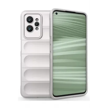 Newface Realme GT2 Pro 5G Kılıf Optimum Silikon - Krem