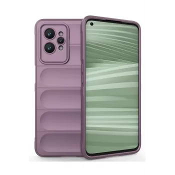 Newface Realme GT2 Pro 5G Kılıf Optimum Silikon - Mor