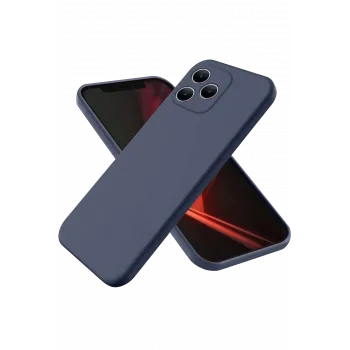 Newface Realme Note 50 4G Kılıf First Silikon - Lacivert