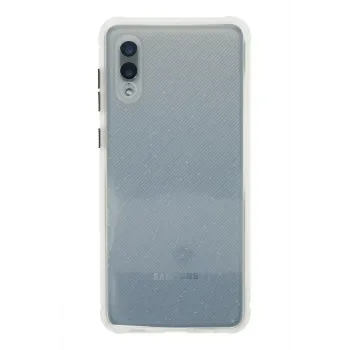 Newface Samsung Galaxy A02 Kılıf Miami Şeffaf Silikon - Şeffaf
