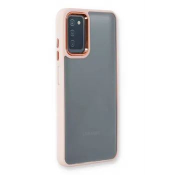 Newface Samsung Galaxy A03S Kılıf Dora Kapak - Pudra