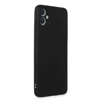Newface Samsung Galaxy A05 Kılıf First Silikon - Siyah