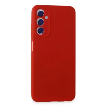 Newface Samsung Galaxy A05S Kılıf First Silikon - Kırmızı