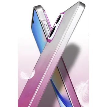 Newface Samsung Galaxy A06 Glossy Kapak - Mavi