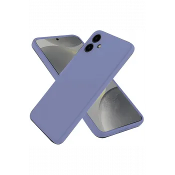 Newface Samsung Galaxy A06 Kılıf First Silikon - Lila