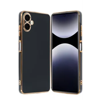 Newface Samsung Galaxy A06 Kılıf Volet Silikon - Siyah