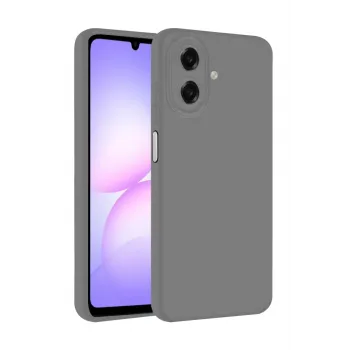 Newface Samsung Galaxy A07 4G First Silikon - Gri