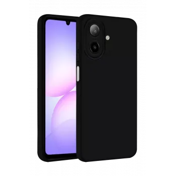 Newface Samsung Galaxy A07 4G First Silikon - Siyah