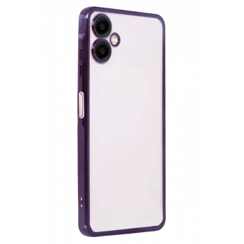 Newface Samsung Galaxy A07 4G Razer Lensli Silikon - Mor