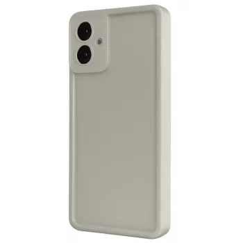 Newface Samsung Galaxy A07 4G Viera Silikon - Krem