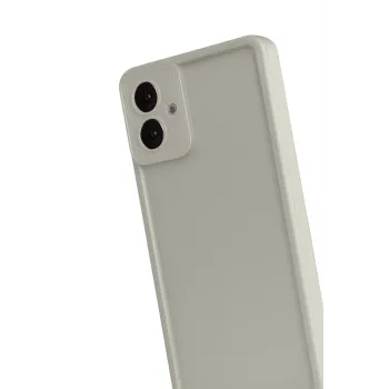 Newface Samsung Galaxy A07 4G Viera Silikon - Krem