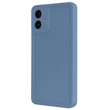 Newface Samsung Galaxy A07 4G Viera Silikon - Mavi