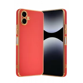 Newface Samsung Galaxy A07 4G Volet Silikon - Kırmızı