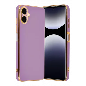 Newface Samsung Galaxy A07 4G Volet Silikon - Mor