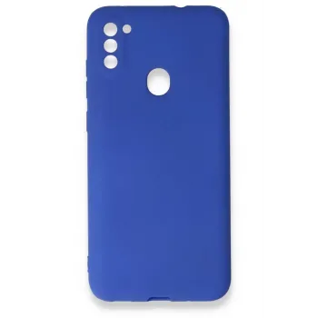 Newface Samsung Galaxy A11 Kılıf First Silikon - Lacivert