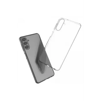 Newface Samsung Galaxy A13 5G Kılıf Lüx Şeffaf Silikon