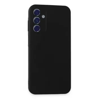 Newface Samsung Galaxy A15 4G Kılıf First Silikon - Siyah