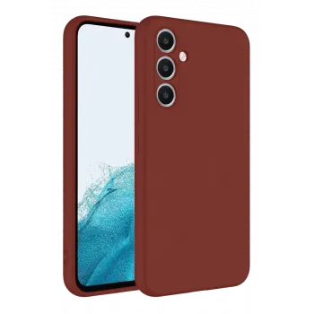Newface Samsung Galaxy A16 5G Kılıf First Silikon - Bordo