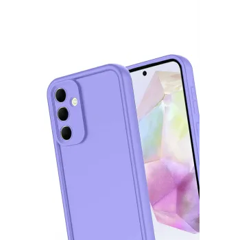 Newface Samsung Galaxy A17 5G Viera Silikon - Lila