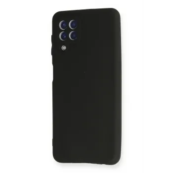 Newface Samsung Galaxy A22 Kılıf First Silikon - Siyah
