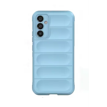 Newface Samsung Galaxy A25 5G Kılıf Optimum Silikon - Sky Blue