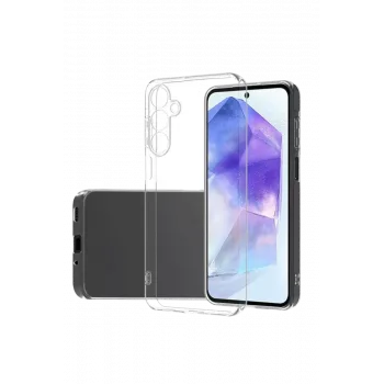 Newface Samsung Galaxy A26 Kılıf Lüx Şeffaf Silikon