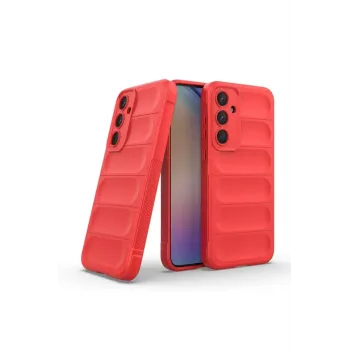 Newface Samsung Galaxy A26 Kılıf Optimum Silikon - Kırmızı