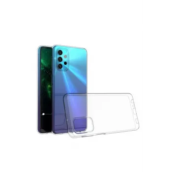 Newface Samsung Galaxy A32 5G Kılıf Lüx Şeffaf Silikon