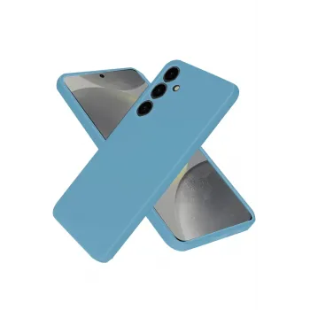 Newface Samsung Galaxy A36 Kılıf First Silikon - Mavi