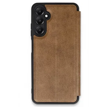 Newface Samsung Galaxy A36 Kılıf Flip Cover - Taba