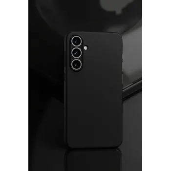 Newface Samsung Galaxy A55 5G Kılıf First Silikon - Siyah