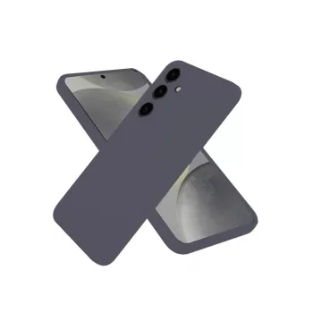 Newface Samsung Galaxy A56 Kılıf First Silikon - Gri
