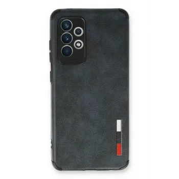 Newface Samsung Galaxy A73 5G Kılıf Loop Deri Silikon - Lacivert