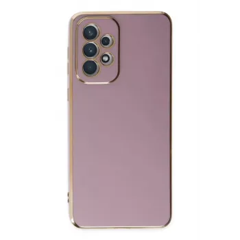 Newface Samsung Galaxy A73 5G Kılıf Volet Silikon - Mor