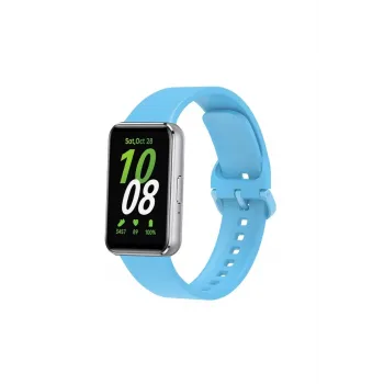 Newface Samsung Galaxy Fit 3 Klasik Kordon - Mavi