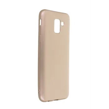 Newface Samsung Galaxy J6 Kılıf First Silikon - Gold