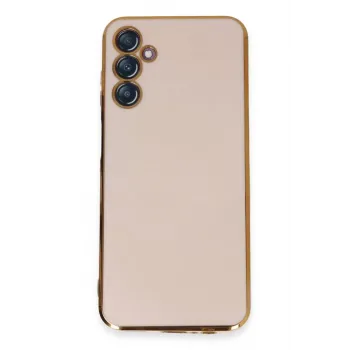 Newface Samsung Galaxy M14 5G Kılıf Volet Silikon - Pembe