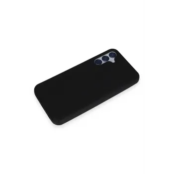 Newface Samsung Galaxy M15 Kılıf First Silikon - Siyah