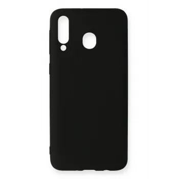 Newface Samsung Galaxy M30 Kılıf First Silikon - Siyah