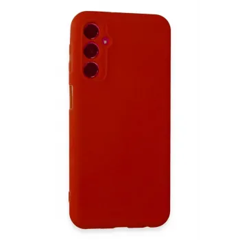 Newface Samsung Galaxy M34 5G Kılıf First Silikon - Kırmızı